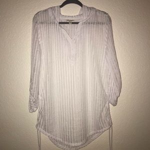 Billabong white bikini cover up